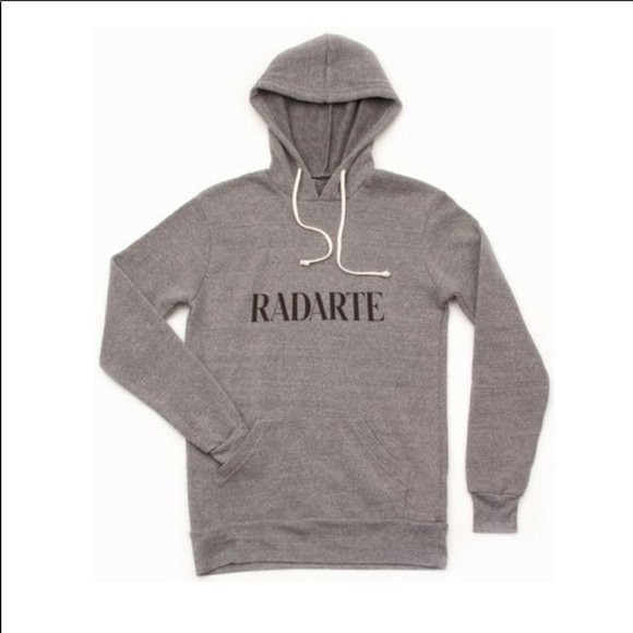 Rodarte Tops - Rodarte Radarte Gray Hoodie Sweatshirt Pullover Sz S